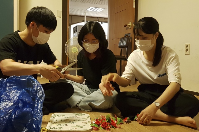 Ullambana Ceremony at Hoang Phap ashram in Jeonju - South Korea